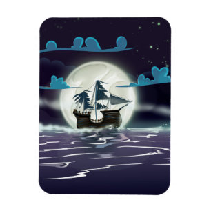 Ghost Ship Magnet