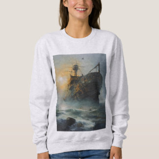 Ghost ship, pirate ship, sweatshirt