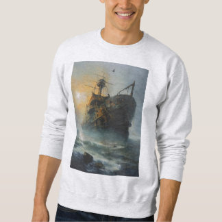 Ghost ship, pirate ship, sweatshirt