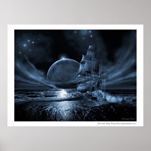 Ghost ship series: Full moon rising Poster (Front)