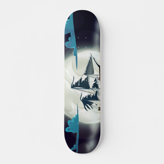 Ghost Ship Skateboard (Front)