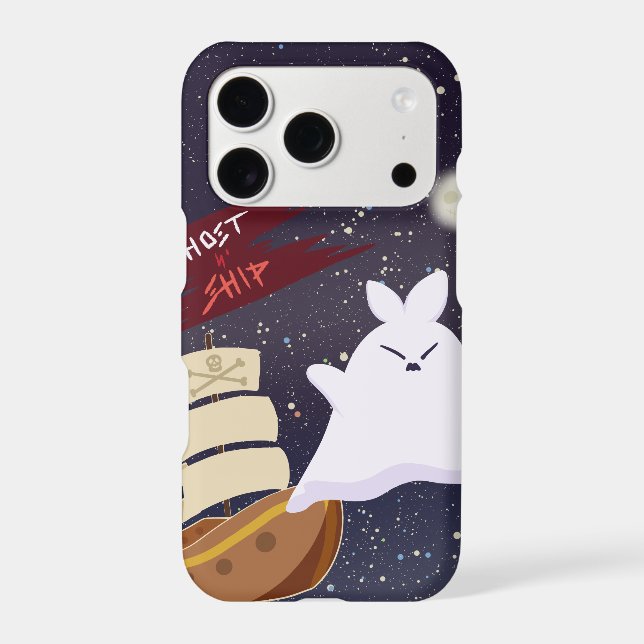 Ghost Ship Spooky Halloween Phone Case (Back)