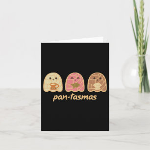 Ghost Shirt Cute Ghost Fall For Women Girls Card