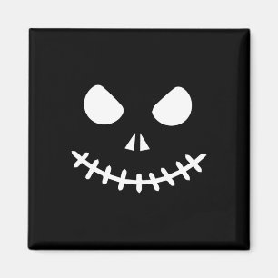 Ghost Skeleton Halloween Magnet