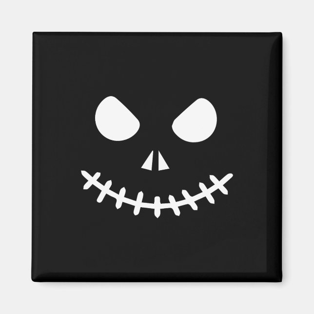 Ghost Skeleton Halloween  Magnet (Front)