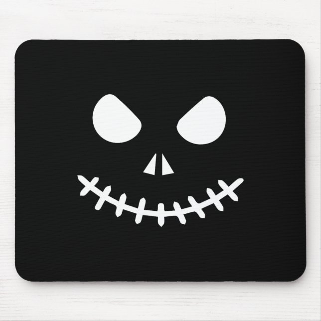Ghost Skeleton Halloween  Mouse Mat (Front)