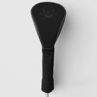 Ghost Skull golf club driver cover