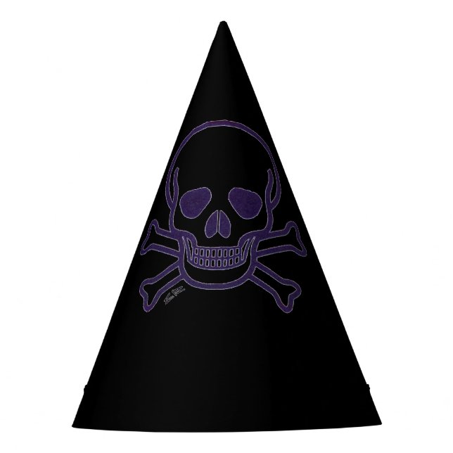 Ghost Skull party hats (Front)
