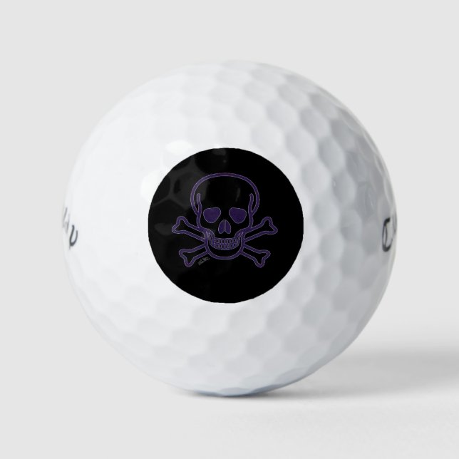 Ghost Skull Warbird distance golf balls 12pk (Front)