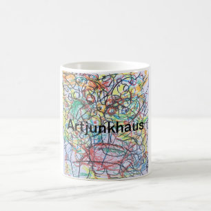 Ghost Smoke Alpine Hotel Jeff Hankamer Artjunkhaus Coffee Mug