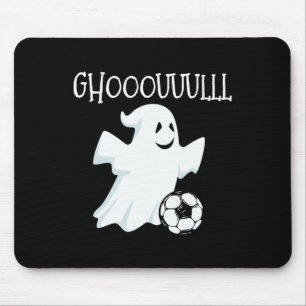 Ghost Soccer Halloween  Mouse Mat