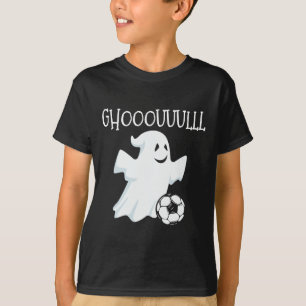 Ghost Soccer Halloween T-Shirt