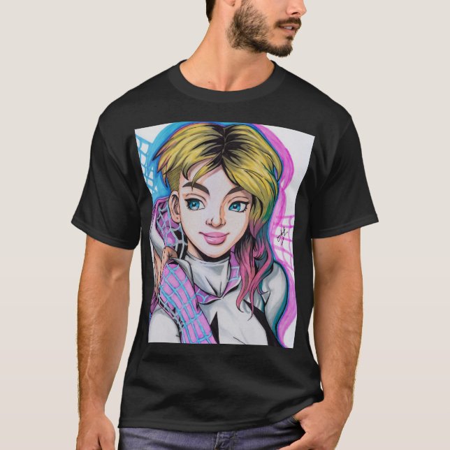 Ghost Spider ~ Gwen Stacy T-Shirt (Front)