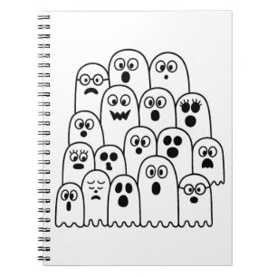 Ghost Spiral Photo Notebook
