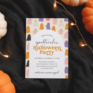 Ghost Spooktacular Halloween Party Invitation