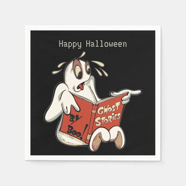 Ghost Stories Halloween Napkins (Front)