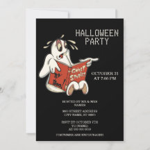 Ghost Stories Halloween Party Invitation