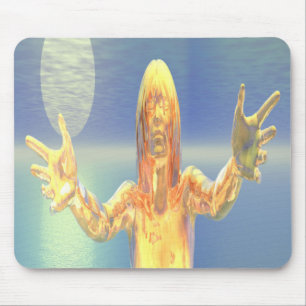 Ghost Sunrise Mouse Mat