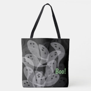 Ghost Swirls Tote Bag