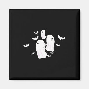 Ghost T Halloween Magnet