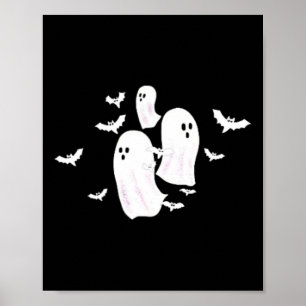 Ghost T Halloween  Poster