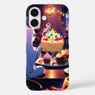 Ghost Tea Party iPhone 16 Case