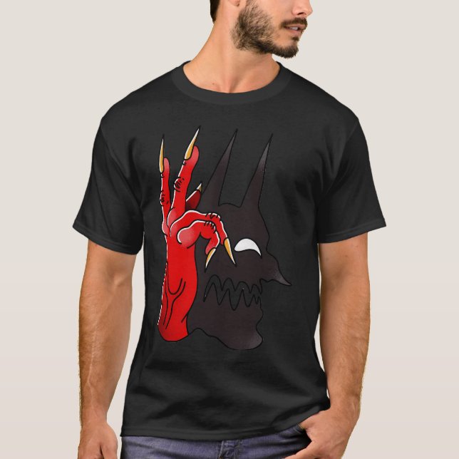 GHOST THE HANDSHADOW COOL T-Shirt (Front)