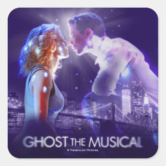 GHOST - The Musical Logo Square Sticker