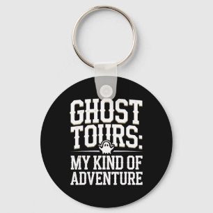 Ghost Tour Paranormal Investigation Spooky Adventu Key Ring