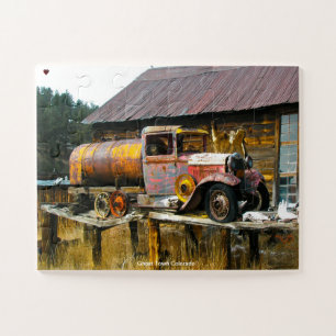 Ghost Town Colorado Jigsaw Puzzle