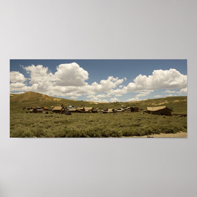 Ghost Town of Bodie, CA Poster (Front)