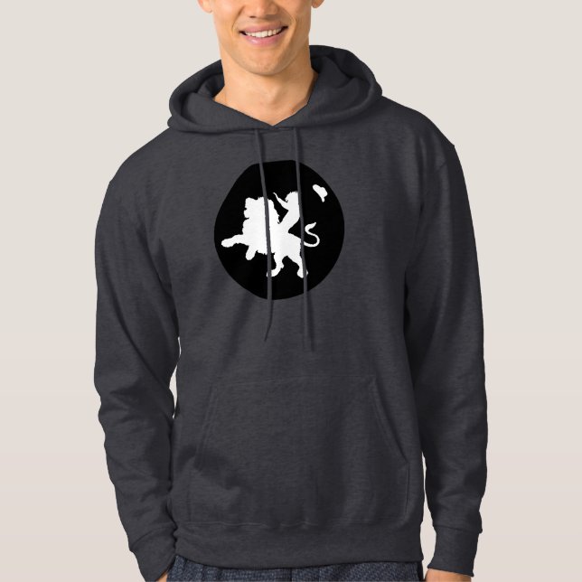Ghost Town Sound B&W Hoodie (Front)