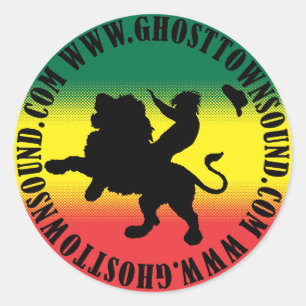 Ghost Town Sound Large Sticker