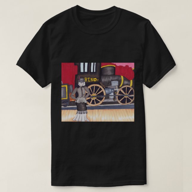 Ghost Train T-Shirt (Design Front)
