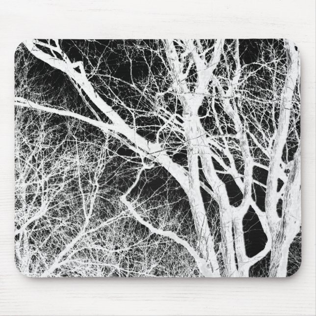 ghost tree mouse mat (Front)
