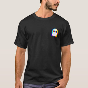 Ghost Trippy Vaporwave Costume Halloween Techno ED T-Shirt