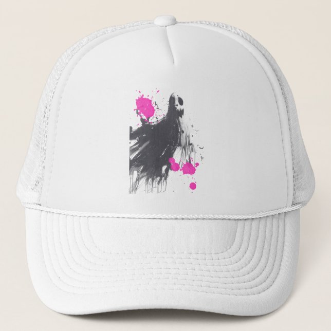 Ghost Trucker Hat (Front)