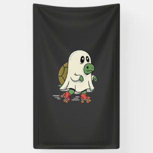 Ghost Turtle Roller Skates Halloween Design_1 Banner