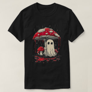 Ghost Under Mushroom Cottagecore Shirt