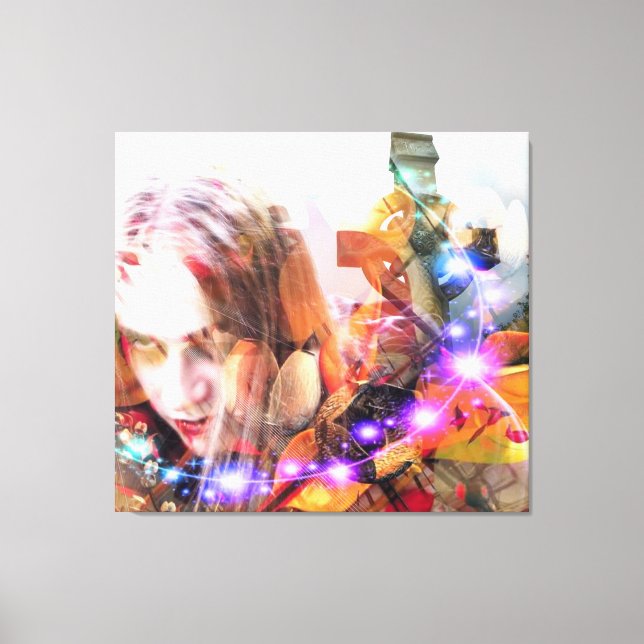 Ghost Vampire Canvas Print (Front)