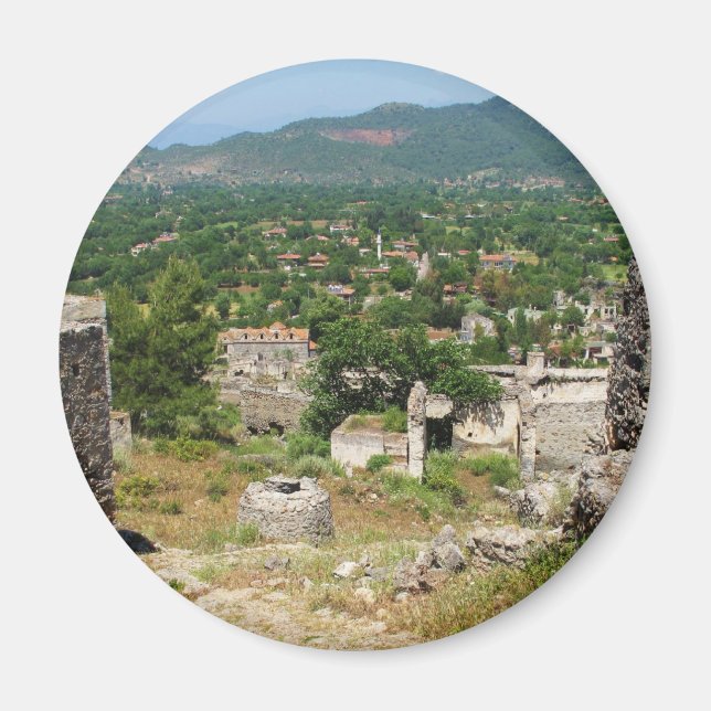 Ghost village - Kayakoy Magnet (Front)