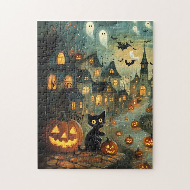 Ghost Village Puzzle (Vertical)