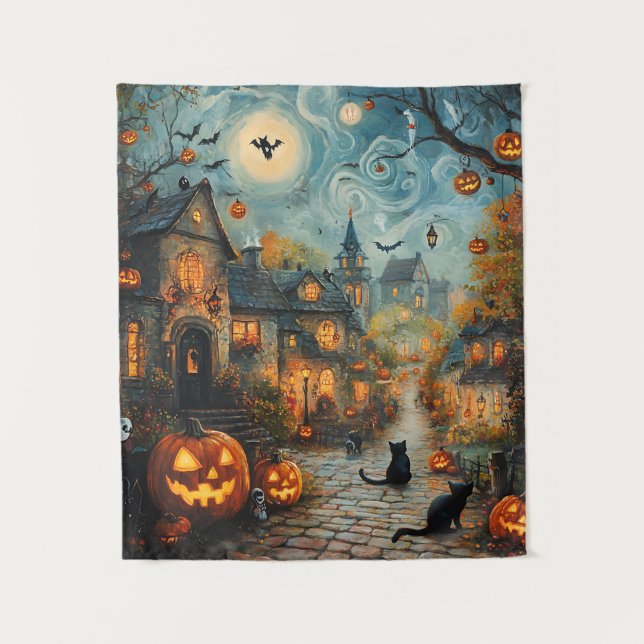 Ghost Village Tapestry (Front)