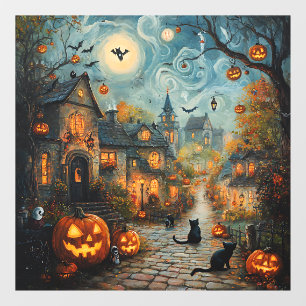 Ghost Village Window Cling