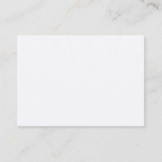 Ghost White Solid Colour Enclosure Card (Front)