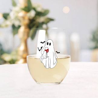 Ghost Wine Glass 