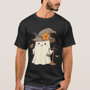 Ghost Witch Hat Halloween Lawyer Paralegal  T-Shirt