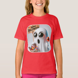 Ghost with a Lollipop, by Natasha Us T-Shirt