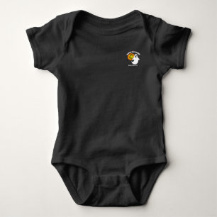 Ghost With Bats In The Moonlight Baby Bodysuit