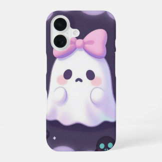 Ghost with Pink Bow Pastel Halloween Case